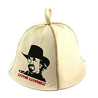 Банная шапка Luxyart Крутий хлопчина Белый (LA-426) BS, код: 1101587