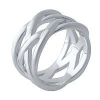 Серебряное кольцо SilverBreeze без камней 2029472 18 размер MD, код: 1623756