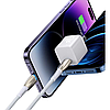 Кабель зарядный Baseus Type-C Lightning Glimmer Series Fast Charge 1 м White (CADH000002), фото 10
