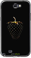 Силиконовый чехол Endorphone Samsung Galaxy Note 2 N7100 Черная клубника (3585u-17-26985) ZK, код: 7494725