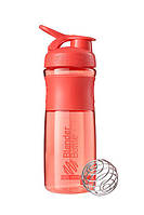 Шейкер спортивный бутылка BlenderBottle SportMixer 28oz 820ml Coral Original ZZ, код: 8105090