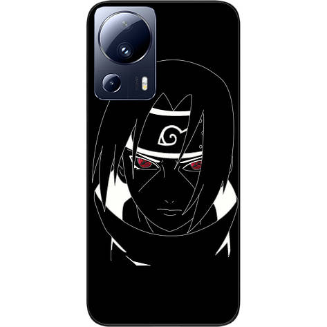 Силіконовий чохол Case для Xiaomi 13 Lite 5G з картинкою Itachi Uchiha, фото 1