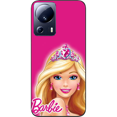Силіконовий чохол Case для Xiaomi 13 Lite 5G з картинкою Барбі, фото 1
