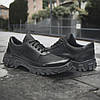 Чоловічі тактичні кросівки демісезонні чорні, військові кроси ЗСУ весна осінь для чоловіків, розмір 40 41 42 43 44 45, фото 4