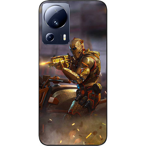 Силіконовий чохол Case для Xiaomi 13 Lite 5G з картинкою Call of Duty Ruin Industrial Раян, фото 1