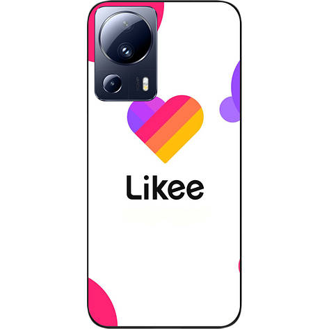 Силіконовий чохол Case для Xiaomi 13 Lite 5G з картинкою Likee, фото 1