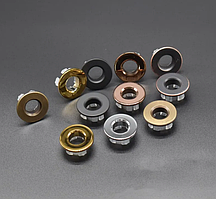 Декоративна накладка, сітка кругла для переливу на умивальник (22 - 24 мм) латунь, чорний, мідь, золото