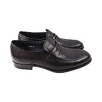 Туфли мужские Brooman черные натуральная кожа 986-23DT 41 ZK, код: 8359752