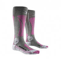 Шкарпетки X-Socks Apani Socks Wintersports Women 41-42 Сірий/Рожевий (1068-AP-WS03W20W 41-42 B343)