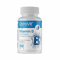 Витамин B для спорта OstroVit Vitamin B Complex 90 Tabs MD, код: 7520025