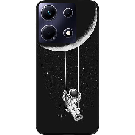 Силіконовий чохол Case для Infinix Note 30 4G (X6833B) з картинкою Місячні гойдалки, фото 1