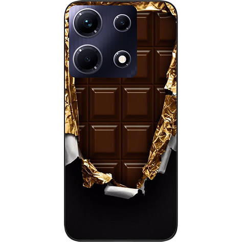 Силіконовий чохол Case для Infinix Note 30 4G (X6833B) з картинкою Шоколад, фото 1