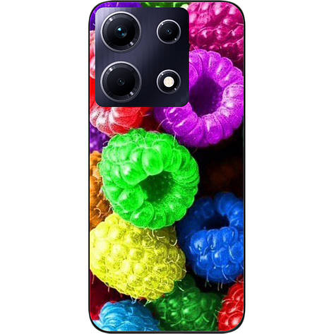 Силіконовий чохол Case для Infinix Note 30 4G (X6833B) з картинкою Малина, фото 1