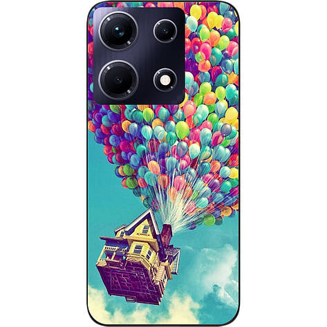 Силіконовий чохол Case для Infinix Note 30 4G (X6833B) з картинкою Дім, фото 1