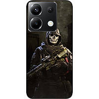 Силіконовий чохол Case для Xiaomi Poco X6 5G з картинкою Call of Duty Ghost Привид