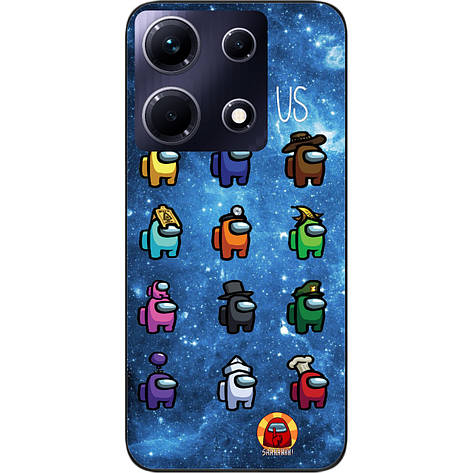 Силіконовий чохол Case для Infinix Note 30 4G (X6833B) з картинкою Among Us Один із нас, фото 1