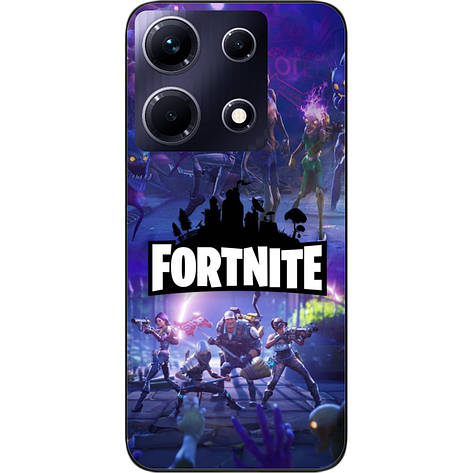 Силіконовий чохол Case для Infinix Note 30 4G (X6833B) з картинкою Герої Fortnite, фото 1