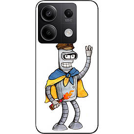Силіконовий чохол Case для Xiaomi Redmi Note 13 5G з картинкою Робот