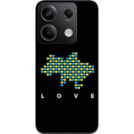 Силіконовий чохол Case для Xiaomi Redmi Note 13 5G з картинкою Love