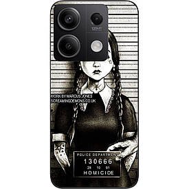 Силіконовий чохол Case для Xiaomi Redmi Note 13 5G з картинкою Венсдей