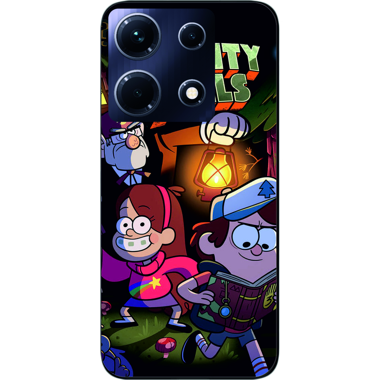 Силіконовий чохол Case для Infinix Note 30 4G (X6833B) з картинкою Діпер і Мейбл
