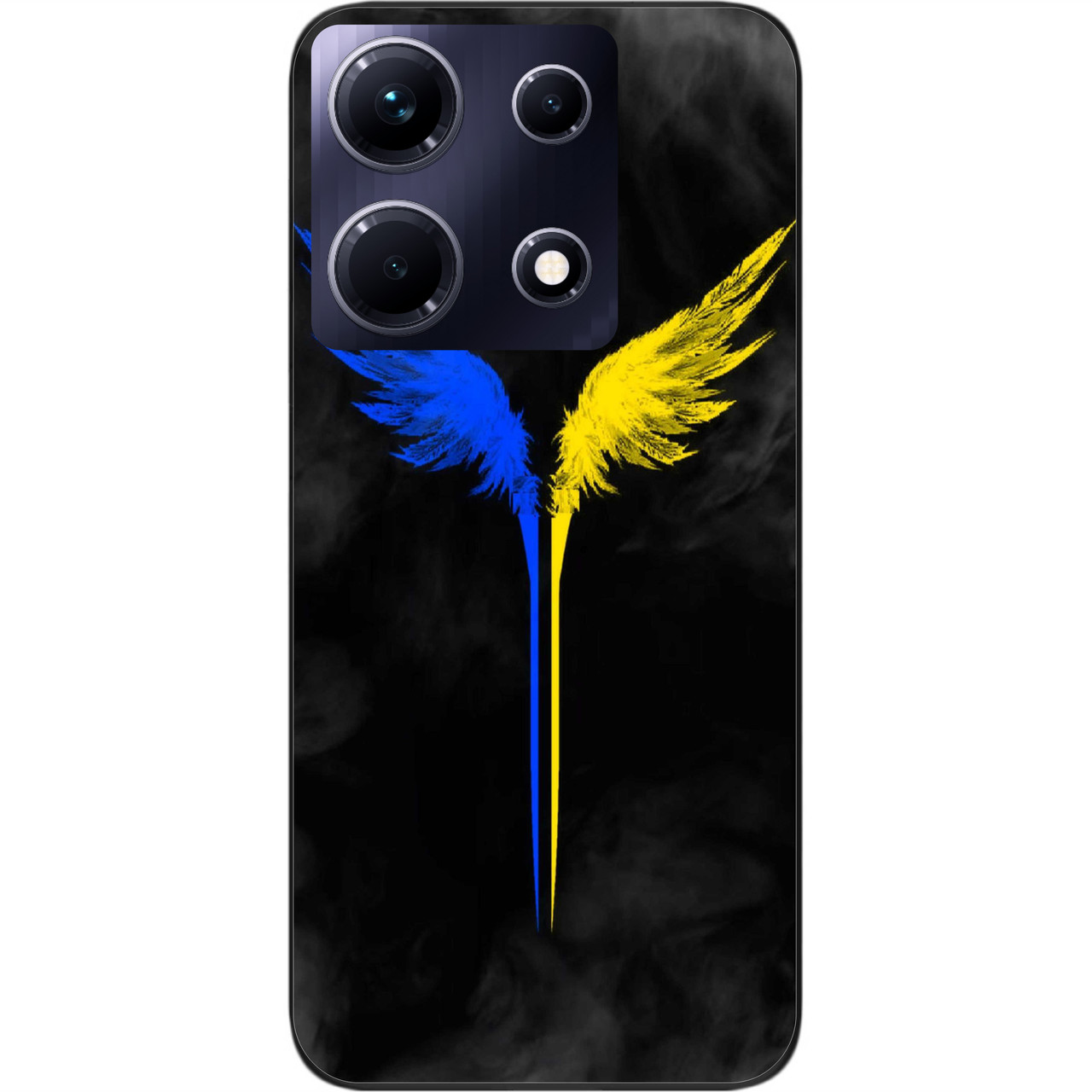 Силіконовий чохол Case для Infinix Note 30 4G (X6833B) з картинкою Крилья