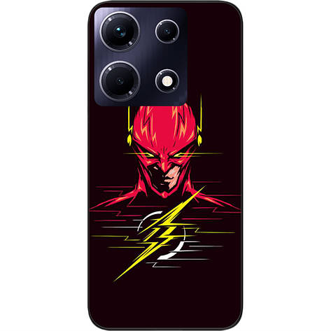 Силіконовий чохол Case для Infinix Note 30 4G (X6833B) з картинкою Флеш, фото 1