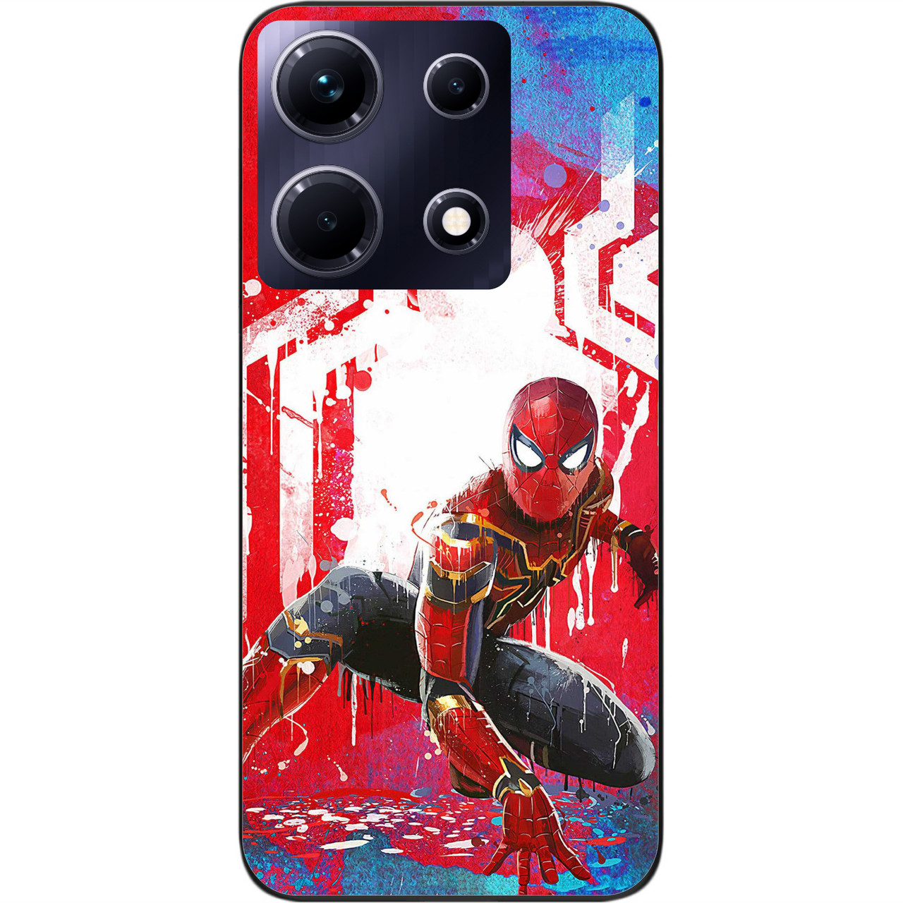 Силіконовий чохол Case для Infinix Note 30 4G (X6833B) з картинкою Spider-Man