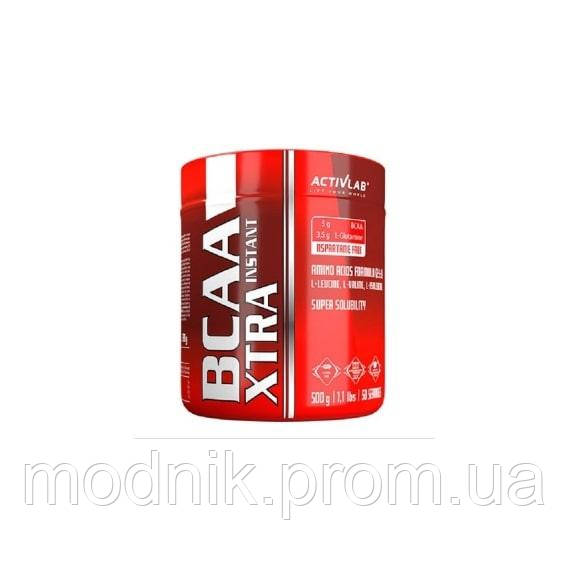 Амінокислота BCAA для спорту Activlab BCAA Xtra Instant 500 g 50 servings Cola MD, код: 7821509