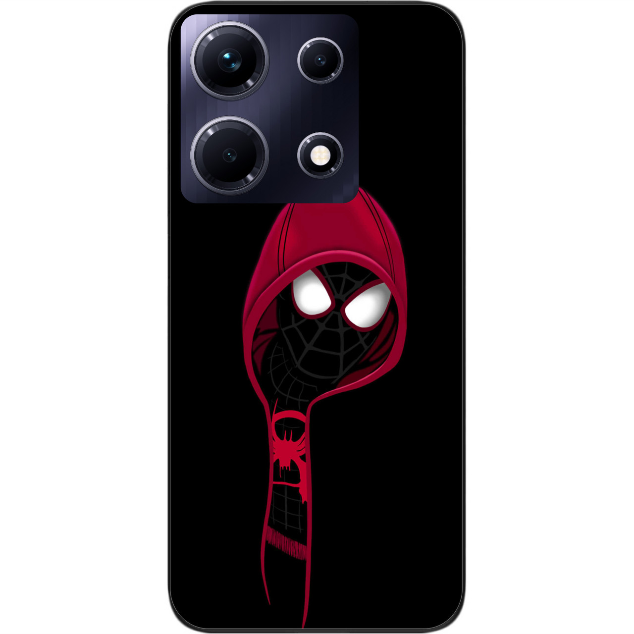 Силіконовий чохол Case для Infinix Note 30 4G (X6833B) з картинкою Крутий павук