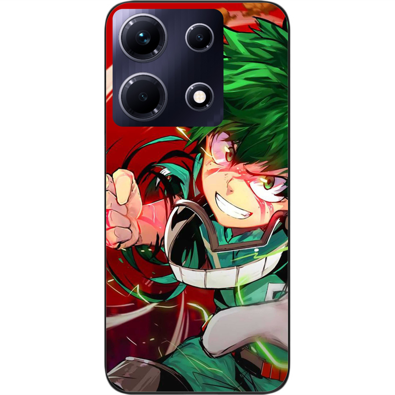 Силіконовий чохол Case для Infinix Note 30 4G (X6833B) з картинкою Izuku Midoriya