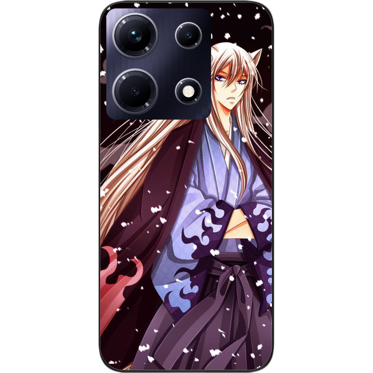 Силіконовий чохол Case для Infinix Note 30 4G (X6833B) з картинкою Лис Томое