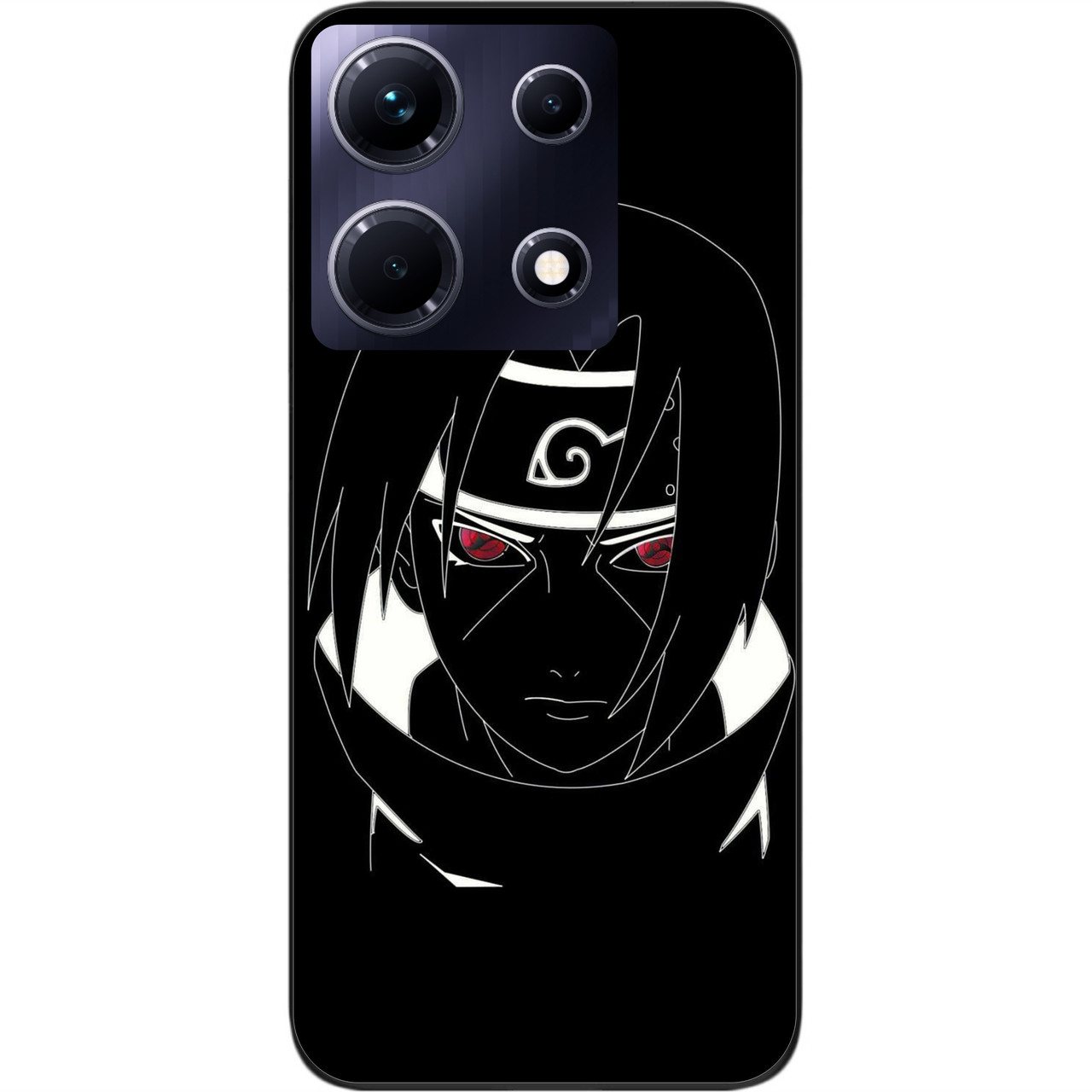 Силіконовий чохол Case для Infinix Note 30 4G (X6833B) з картинкою Itachi Uchiha