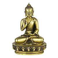 Статуэтка HandiCraft Будда в жесте «Абхая-мудра» 13.6 см (26795) MD, код: 7603242