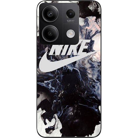 Силіконовий чохол Case для Xiaomi Redmi Note 13 5G з картинкою Логотип Nike, фото 1