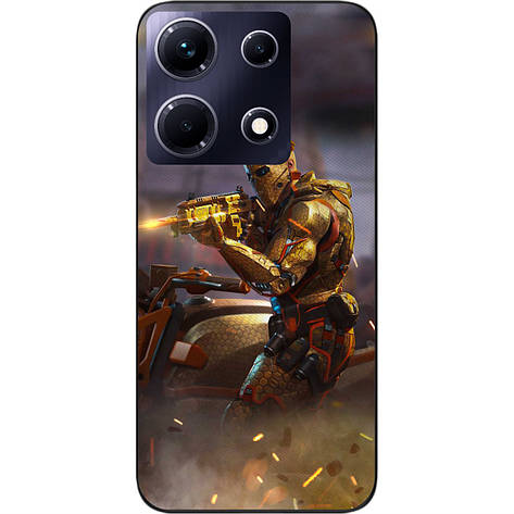 Силіконовий чохол Case для Infinix Note 30 4G (X6833B) з картинкою Call of Duty Ruin Industrial Раян, фото 1