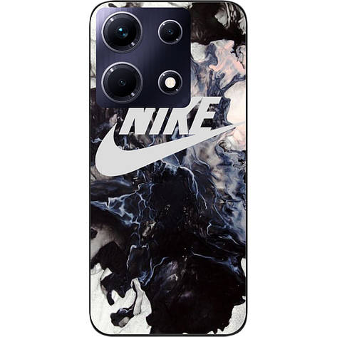 Силіконовий чохол Case для Infinix Note 30 4G (X6833B) з картинкою Логотип Nike, фото 1