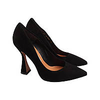 Туфлі жіночі Bravo Moda чорні натуральна замша 102-22DT 36 HR, код: 7473449