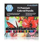 Набір кольорових олівців KALOUR 72 кольори BS, код: 7392343, фото 2