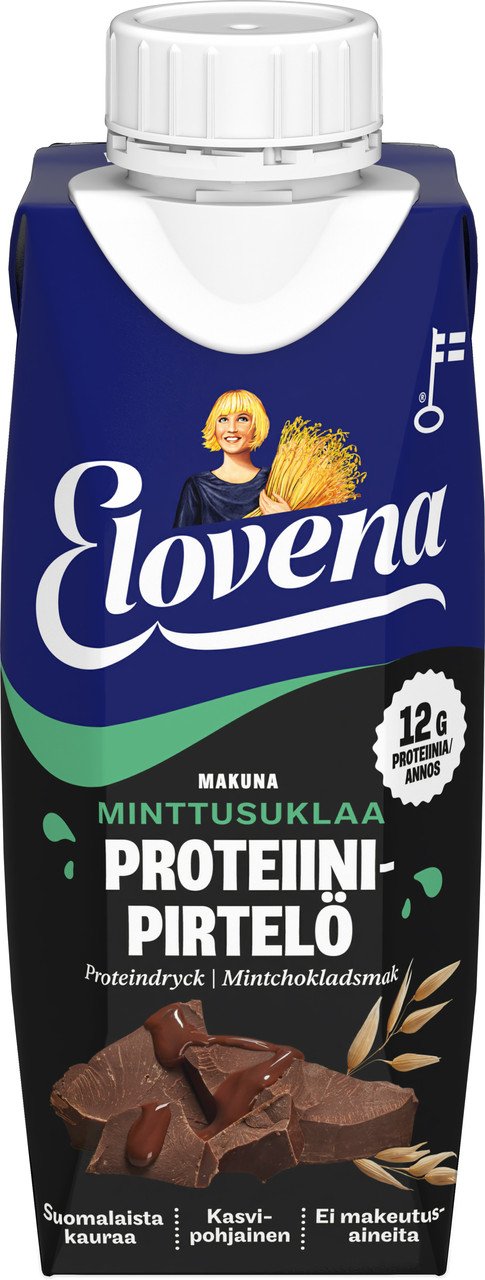 Протеїновий коктейль ELOVENA з м’ятою та шоколадом 250 мл, (10шт/ящ)