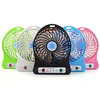 Настольный портативный вентилятор MINI FAN Portable USB