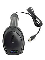 Сканер дротовий ALEO AL-9108 USB image CCD 1D, чорний