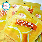 Листова маска з вітаміном C May Island Real Essence Vitamin Mask Pack, 25ml, фото 5