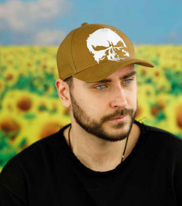 Чоловіча кепка бейсболка кемель 520AF, фото 1