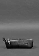 Кожаный пенал-несессер (футляр для очков) 4.0 Черный BlankNote MD, код: 8132036