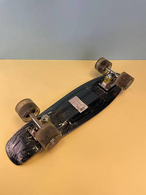 Скейт пенні борд Р 13780 Best Board (дошка=55см, колеса PU, світяться, d=6см), сині, фото 4