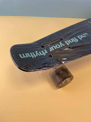 Скейт пенні борд Р 13780 Best Board (дошка=55см, колеса PU, світяться, d=6см), сині, фото 3