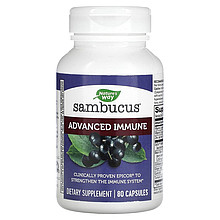 Зміцнення імунітету Nature's Way "Sambucus Advanced Immune" (80 капсул)