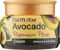 Осветительный лифтинг-крем с экстрактом авокадо FarmStay Avocado Premium Pore Cream 100ml