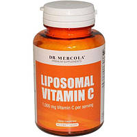 Витамин C Dr. Mercola Liposomal Vitamin C 1000 mg 60 Licaps Caps HR, код: 7517697